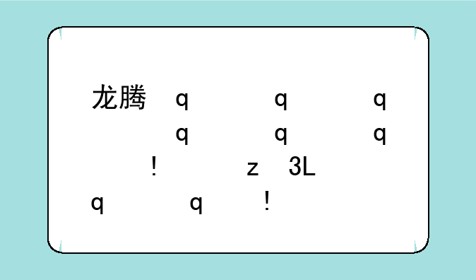 龙腾传奇:小米龙腾传奇